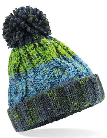 Junior Corkscrew Pom Pom Beanie Junior Corkscrew Pom Pom Beanie