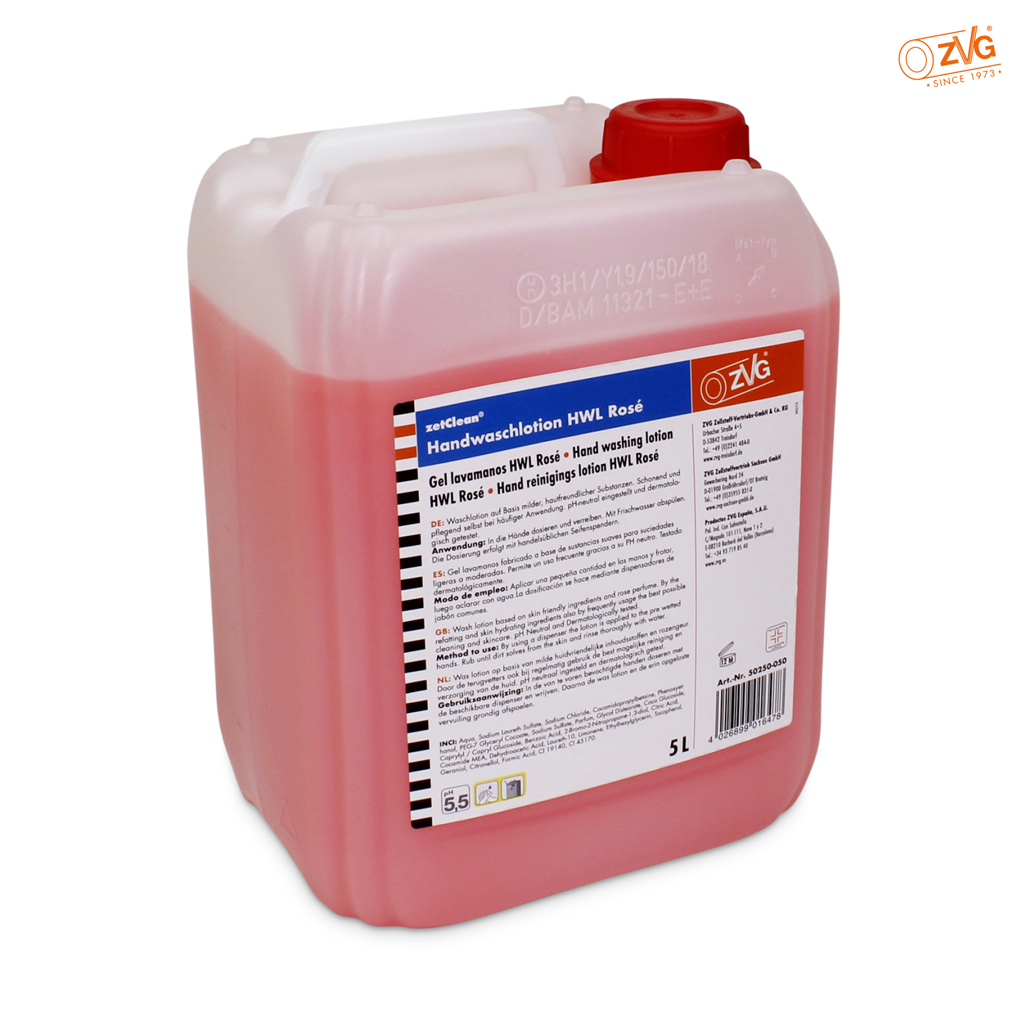 Handwaschlotion HWL Rosé 5l Handwaschlotion HWL Rosé 5l