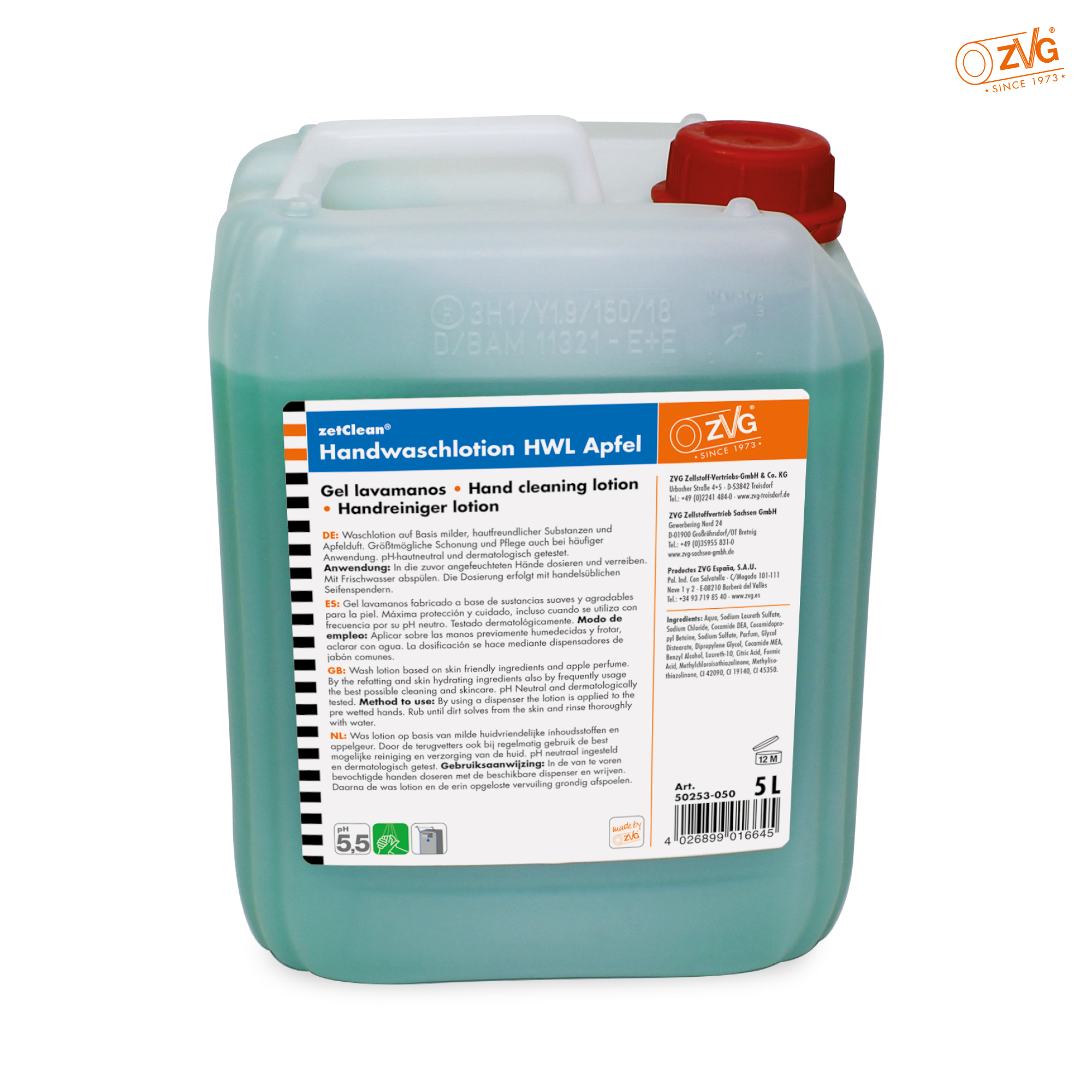 Handwaschlotion HWL Apfel 5l Handwaschlotion HWL Apfel 5l