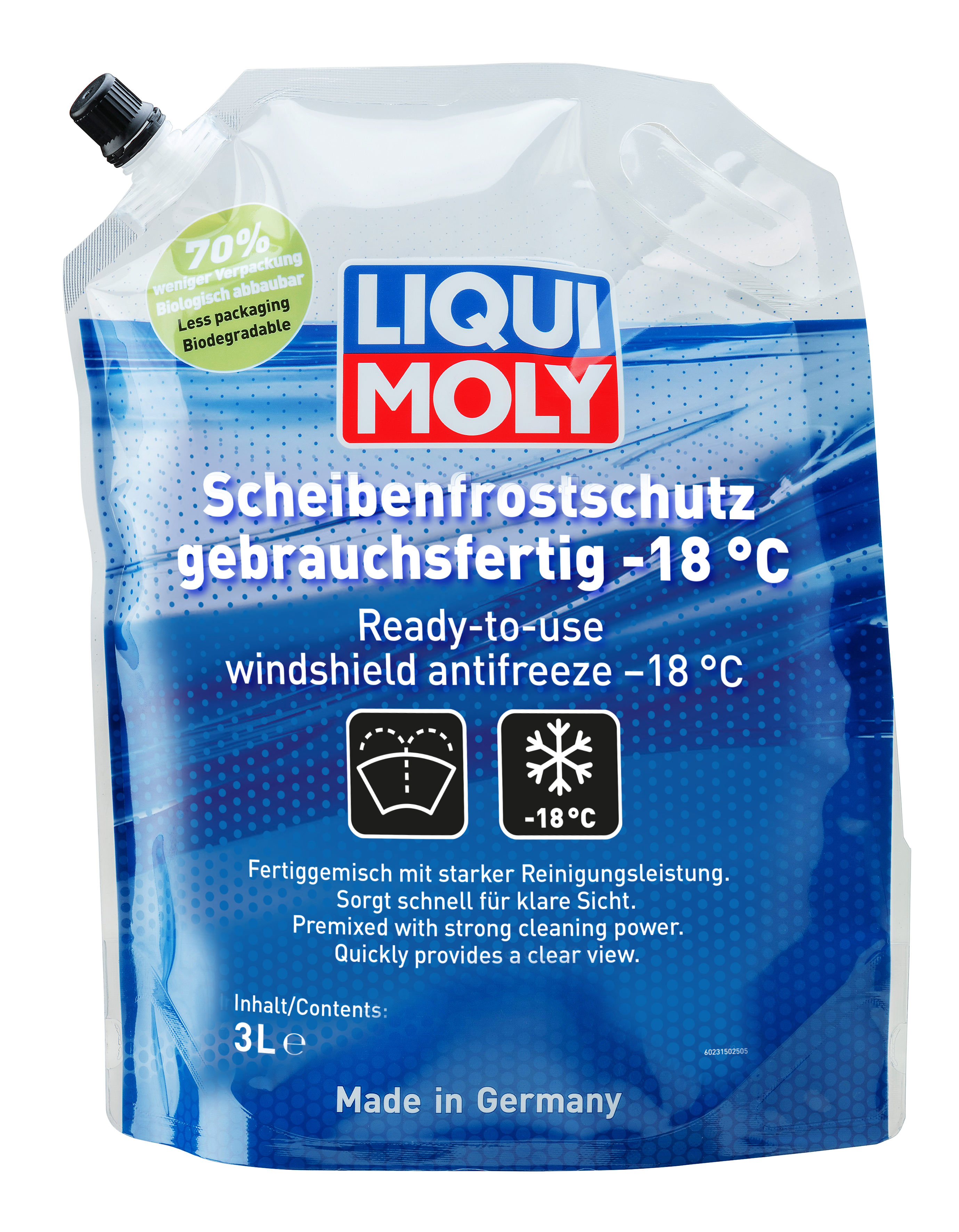 Schei­ben­frost­schutz gebrauchs­fertig -18 °C 3L