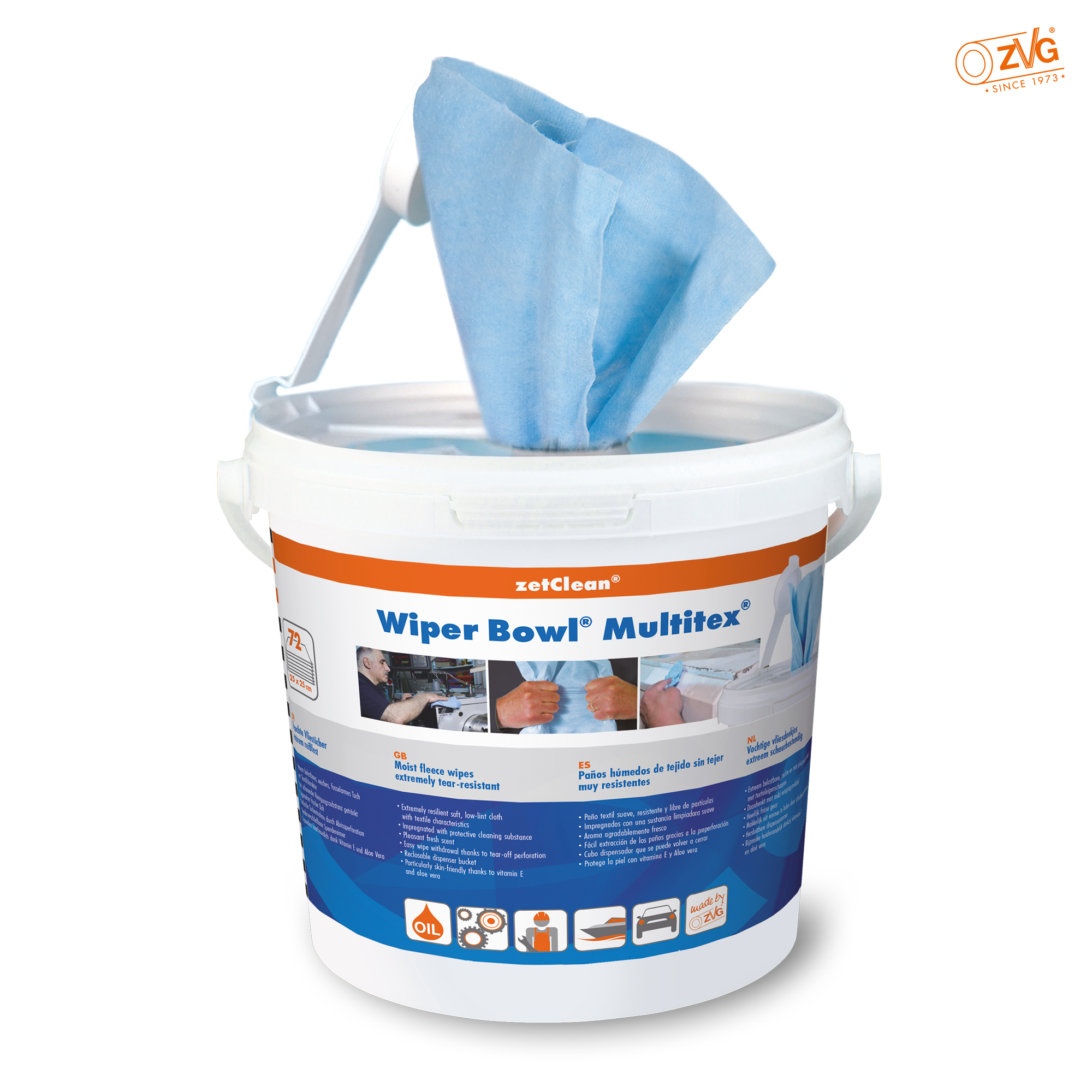 Wiper Bowl® Spendereimer Multitex® Wiper Bowl® Spendereimer Multitex®