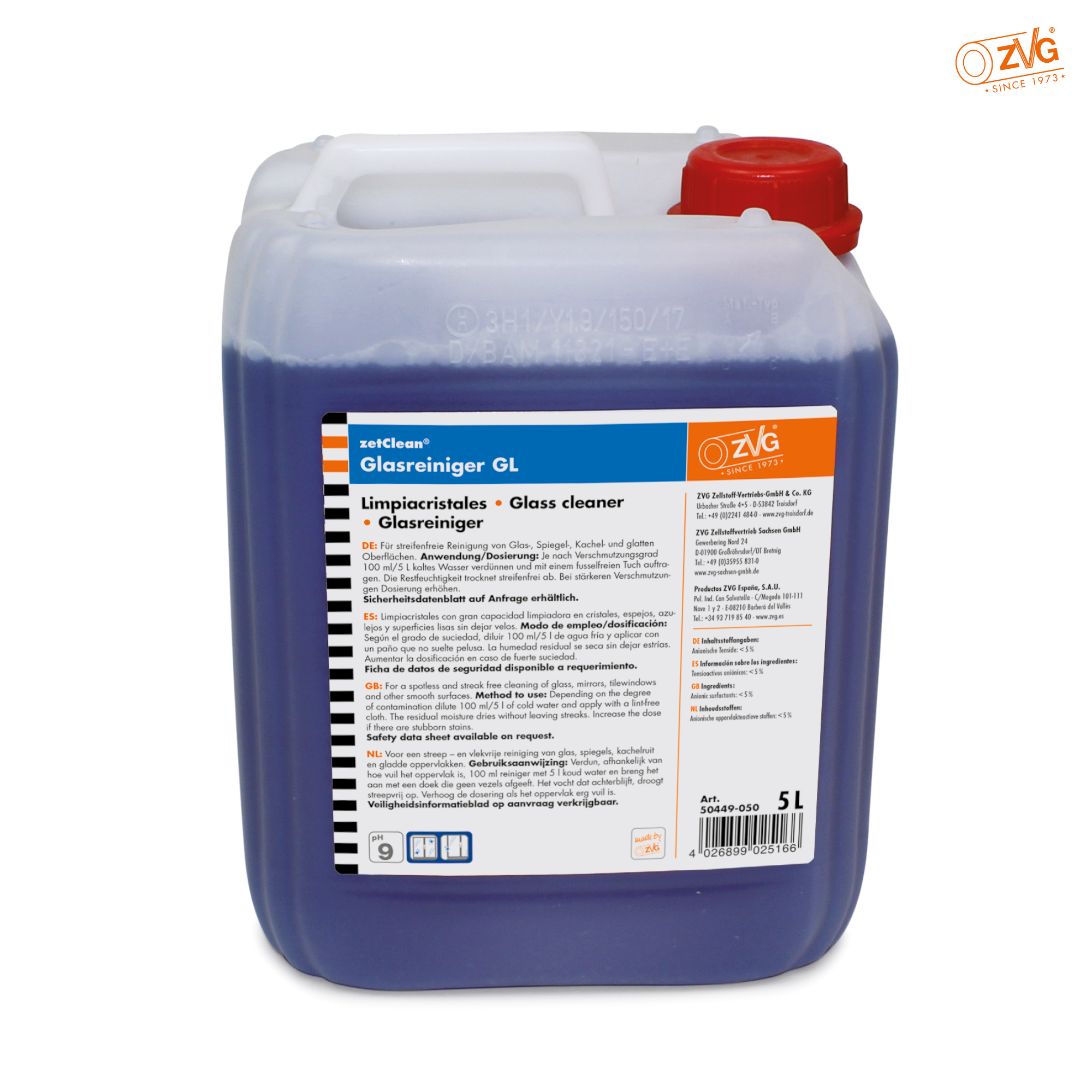 Glasreinger 5l Kanister Glasreinger 5l Kanister