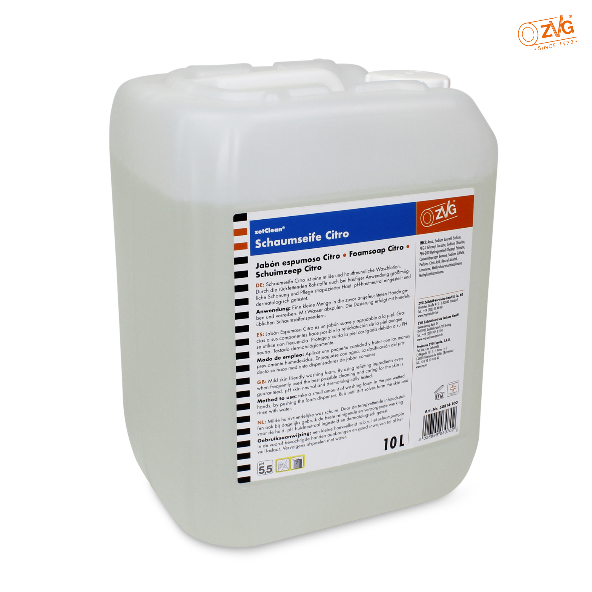 Schaumseife citro 10l Schaumseife citro 10l